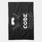 Code Ninja Computer Coding Engineer Funny Lovers Theedoek (Verticaal)