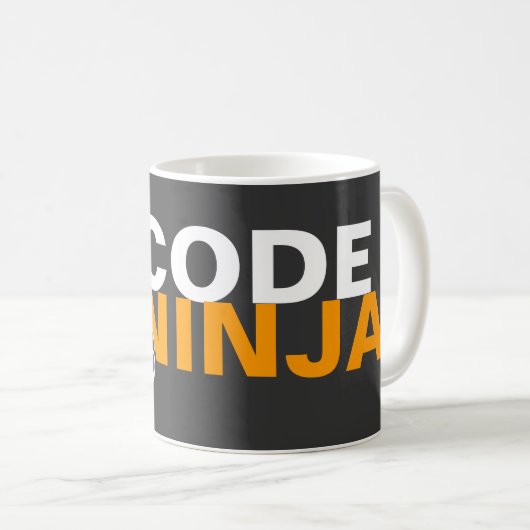 Code Ninja Mug (Devant droit)