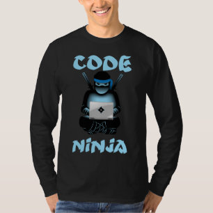 Code Ninja Programmer Coder Computer Pr T-shirt