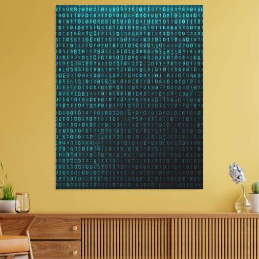 Code of Existence Canvas Afdruk (Insitu (Woonkamer))