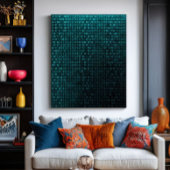 Code of Existence Canvas Afdruk