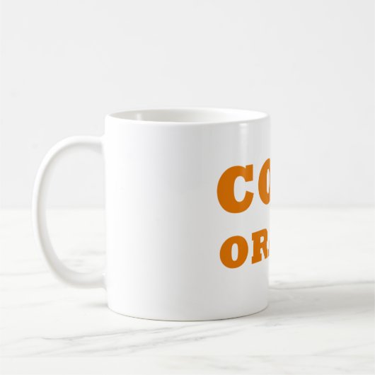 Code Oranje Dutch Pride Mok: Snip in stijl Koffiemok (Links)