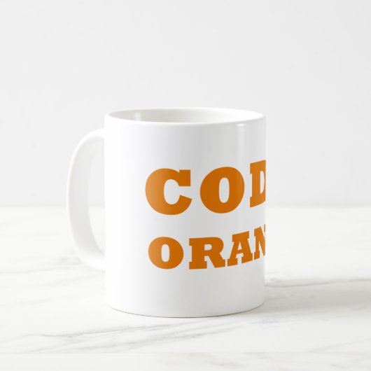 Code Oranje Dutch Pride Mug : Sip in Style (Devant gauche)