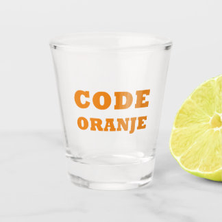 Code Oranje Shot Glass: Omarm Dutch Pride Shot Glas