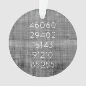 Code postal Historique du déplacement Nouveau NOM (devant)