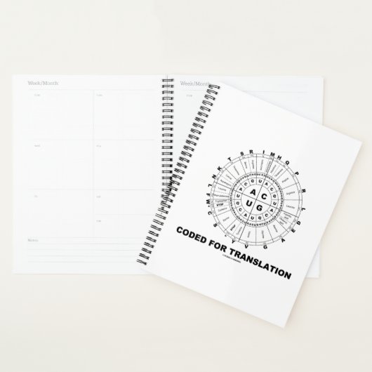 Codé Pour L'ARN De Traduction Humour Geek De Roue  (Devant avec enveloppe)