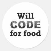Code Pour Les Stickers Alimentaires (Devant)