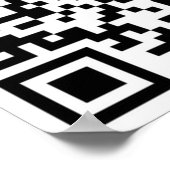 Code QR \1 Affiche (Coin)