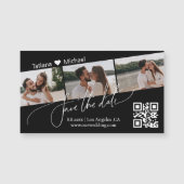 code qr 3 collage de photos magnet noir pour annon (Devant)