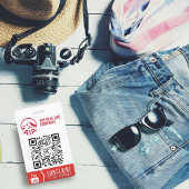 Code QR Abonnez-Vous À Mon Badge De Compagnie De C