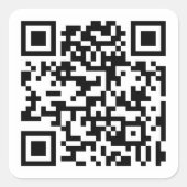 Code QR - autocollants (Devant)