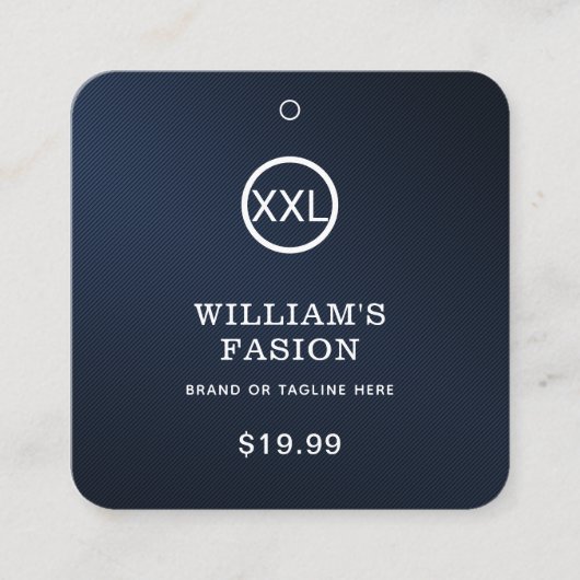 Code QR | Balise de blocage du prix Étiquette du v (Devant)