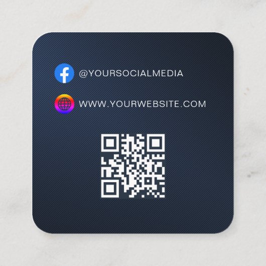 Code QR | Balise de blocage du prix Étiquette du v (Dos)