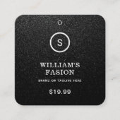 Code QR | Balise de blocage du prix Étiquette du v (Devant)