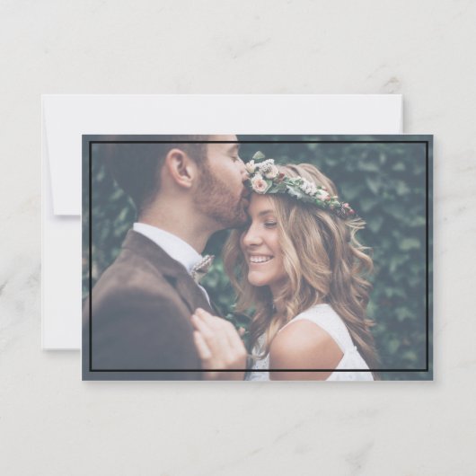 Code QR Black & Gold moderne RSVP (Dos)