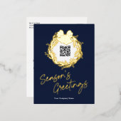 Code QR - Carte de vacances professionnelle Bonnes (Recto/Verso)