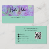 Code QR Carte de visite moderne (Devant / Derrière)