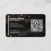 Code QR Cartes de visite Technicien en Onglerie No (Devant)