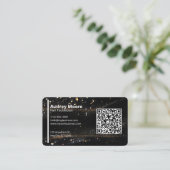 Code QR Cartes de visite Technicien en Onglerie No (Debout devant)