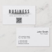 Code QR classique Carte de visite de chirurgien pl (Devant / Derrière)