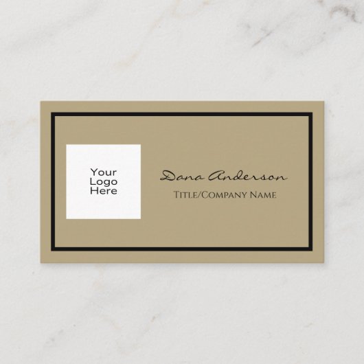 Code QR classique simple Noir et Carte de visite T (Devant)