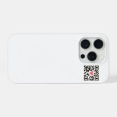 Code QR d'amour (Verso Horizontal)