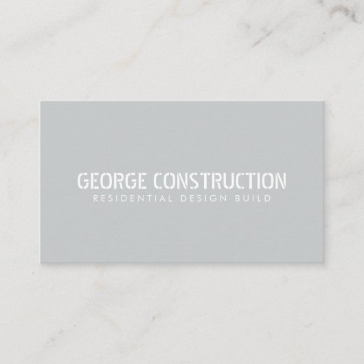 Code QR de carte de visite de construction audacie (Devant)