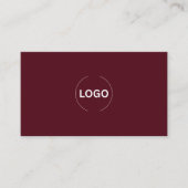 Code QR de carte de visite de salon de thé Rose Pâ (Devant)