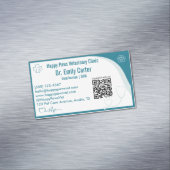 Code QR de carte de visite magnétique personnalisé (In Situ)
