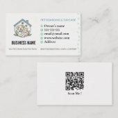 Code QR de carte de visite personnalisée pour hébe (Devant / Derrière)