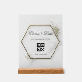 Code QR de chanson de mariage personnalisée Cadeau (Recto)