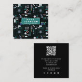 Code QR de la carte de circuit de réparation infor (Devant / Derrière)