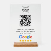 Code QR de l'avis de Google sur l'entreprise (Recto)