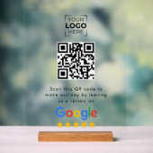Code QR de l'avis de Google sur l'entreprise (Neutre)