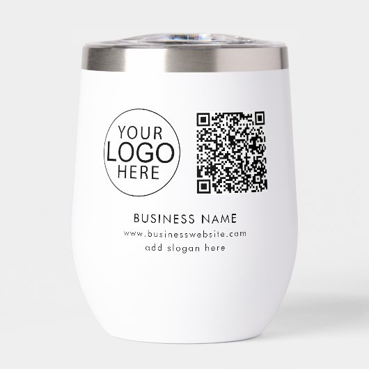 Code QR de logo d'entreprise pour les événements d (Avant)
