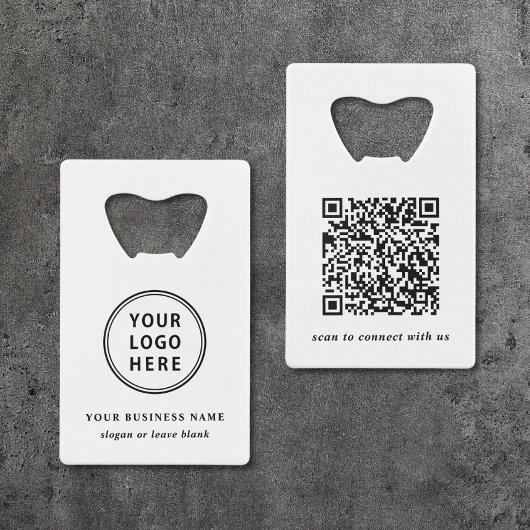 Code QR de logo d'entreprise promotionnel