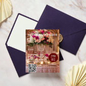 Code QR de magazine personnalisé | RSVP | Site Web