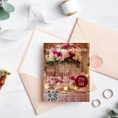 Code QR de magazine personnalisé | RSVP | Site Web