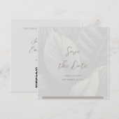 Code QR de mariage Invitation de sauvegarde de dat (Devant / Derrière)