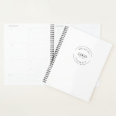 Code QR de marque simple White Minimal personnalis (Devant avec enveloppe)