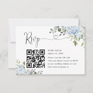 Code QR de réponse pour un site web de mariage bot