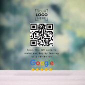 Code QR de révision de l'entreprise Google Review (Neutre)