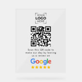 Code QR de révision de l'entreprise Google Review (Recto)