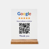 Code QR de révision Google pour entreprise profess (Recto)