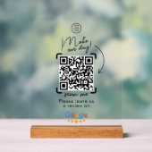 Code QR de révision sociale Google pour entreprise (Neutre)