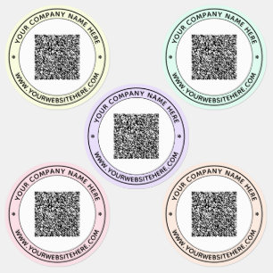 Code QR de votre entreprise et Étiquettes de conce