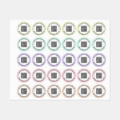 Code QR de votre entreprise et Étiquettes de conce (Feuille)
