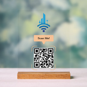 Code QR de Wi-Fi gratuit simple