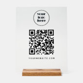 Code QR d'entreprise et site Web | logo (Recto)