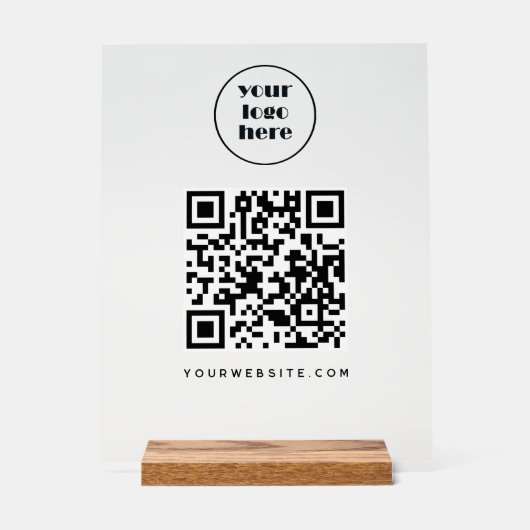 Code QR d'entreprise et site Web | logo (Recto)